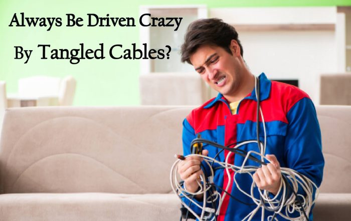 1 Simple Trick for Hiding Ugly Cords and Wires
