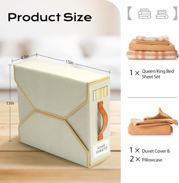 6-Pack Bed Sheet Organizers - Image 3