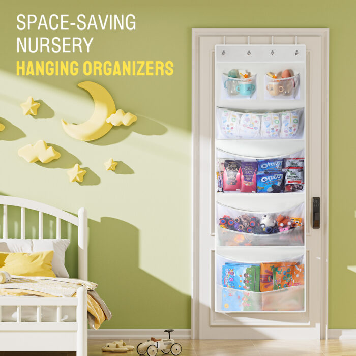 Yecaye 1 Pack Stuffed Animal Storage,White - Image 5