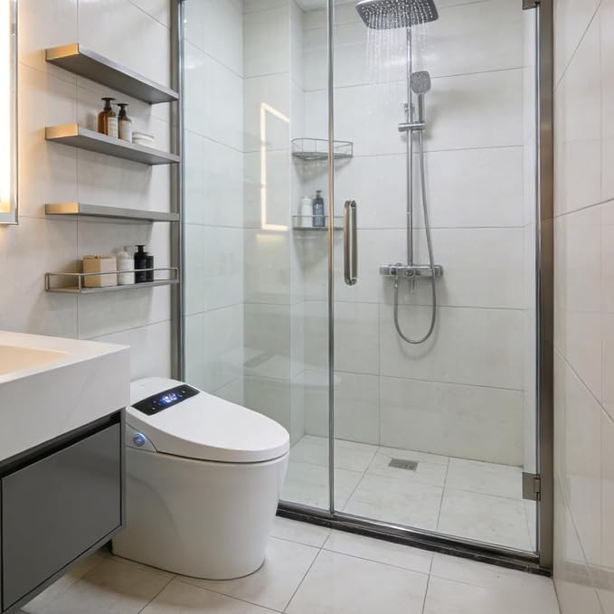 Yecaye 3 Pack 39" Frameless Shower Door Bottom Seal, 3/8" (10mm) Glass Seal Strip, Shower Door Sweep with Drip Rail, Stop Leaks and Create a Water Barrier - Image 3