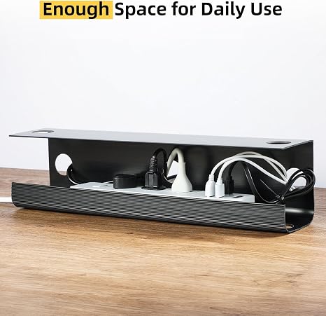 Yecaye 2 Pack Cable Management Under Desk, 31.5 in, - Image 8