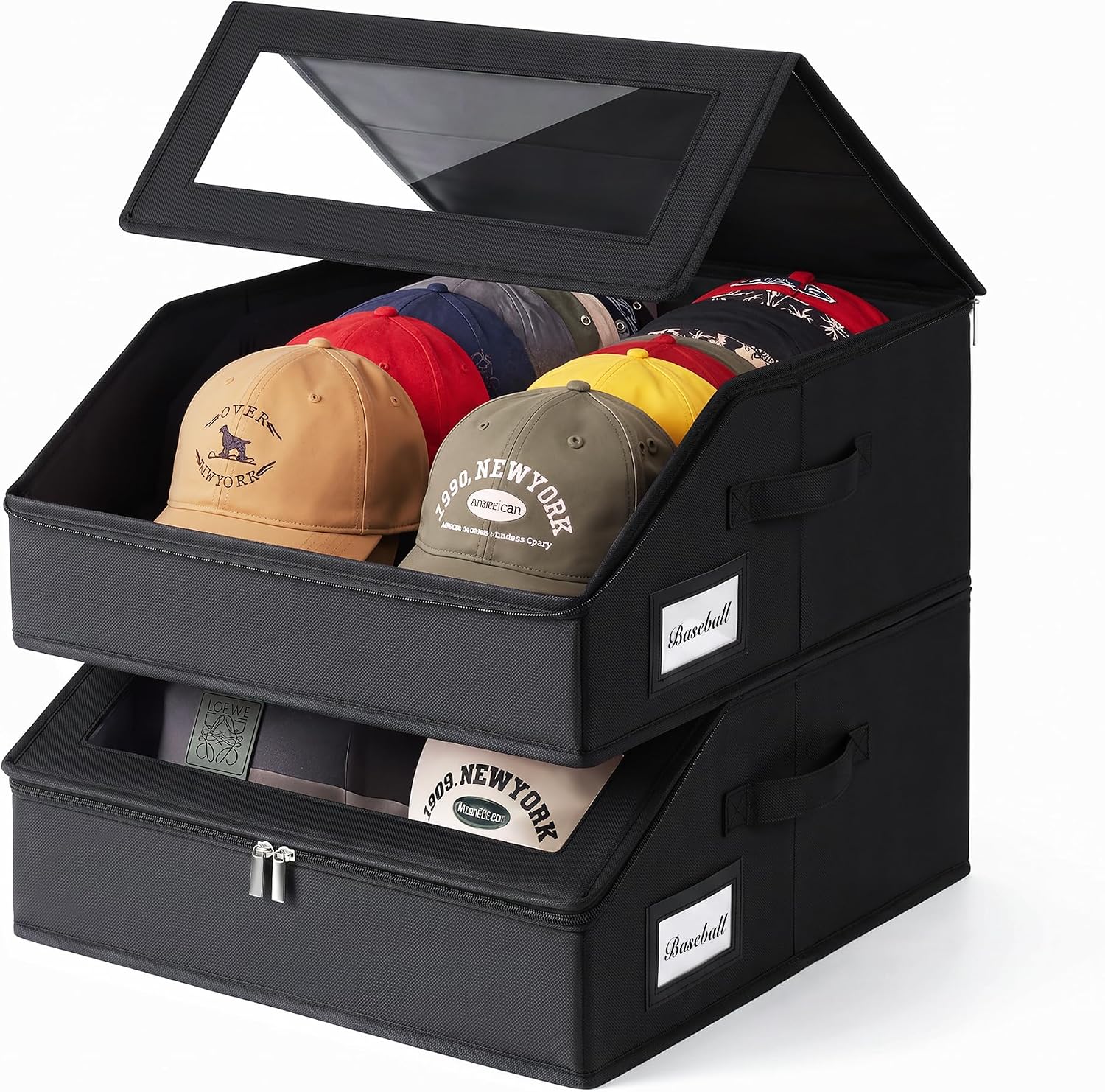 Yecaye Hat Storage for Baseball Caps, Holds Up to 48 Caps - Image 6